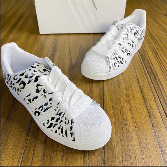 Adidas Superstar casual leopard shoe sneaker - Picture 10 of 14